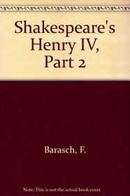 Shakespeare's Henry Iv, Part 2 (Monarch Notes on Shakespeare's Henry Fourth)
