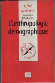 L'Anthropologie dmographique