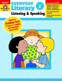 Everyday Literacy, Listening & Speaking, Grade K (Everyday Literacy Listening and Speaking)