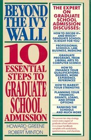 Beyond the Ivy Wall: 10 Essential Steps to Graduate School Admission