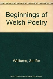 Beginnings of Welsh Poetry
