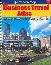Business Travel Atlas: United States, Canada, Mexico (Business Travel Atlas)