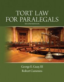 Tort Law for Paralegals (2nd Edition)
