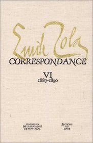 Correspondence: 1887-1890 (Zola, Emile//Correspondance) (French Edition)