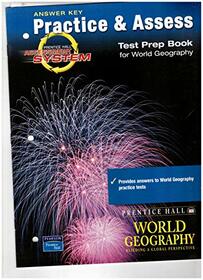 Answer Key Practice & Assess (Test Prep Book for World Geography)
