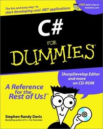 C# for Dummies (With CD-ROM)