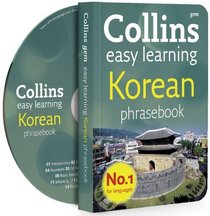 Collins Gem Easy Learning Korean Phrasebook and CD Pack