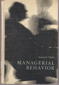 Managerial Behavior: Administration in Complex Organizations