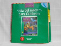 Guia del maestro para California (Houghton Mifflin Lectura, Tema 6)