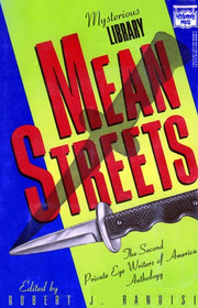 Mean Streets: The Second Private Eye Writers of American Anthology