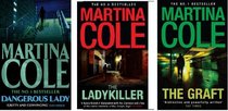 MARTINA COLE THE GRAFT, LADYKILLER, DANGEROUS LADY 3 BOOK SET COLLECTION