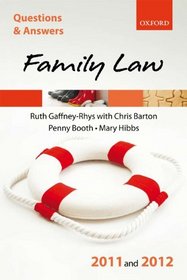 Q & A Family Law 2009 and 2010 (Blackstone's Law Questions and Answers)