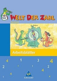 Welt der Zahl 4. Arbeitsheft. Sachsen. Neubearbeitung