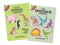 Dinosaurs and Animals Stickers Set