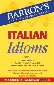 Italian Idioms (Barron's Foreign Language Guides)