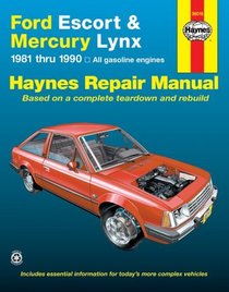 Ford Escort and Mercury Lynx Automotive Repair Manual, 1981-1990 (Hayne's Automotive Repair Manual)