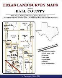 Texas Land Survey Maps for Hall County, Texas