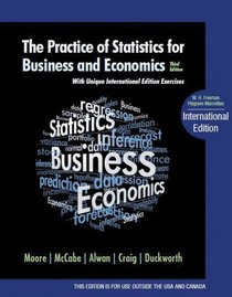 The Practice of Statistics for Business and Economics (Book & CD)