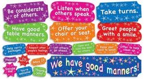 We Have Good Manners! Mini Bulletin Board