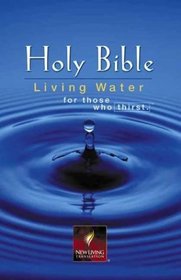 Holy Bible NLT, Living Water Edition (Black)