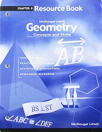 Chapter 6 Resource Book (Geometry: Concepts and Skills)