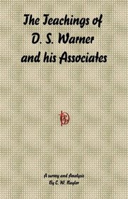 The Teachings of D. S. Warner and His Associates