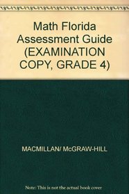 Math Florida Assessment Guide (EXAMINATION COPY, GRADE 4)