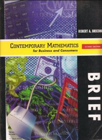 Contemporary Mathematics for Business and Consumers: Brief
