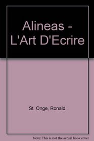Alineas - L'Art D'Ecrire
