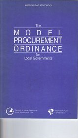 Model Procurement Ordinance for Local Governments (5390032)