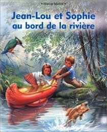 Jean-Lou et Sophie au bord de la rivière