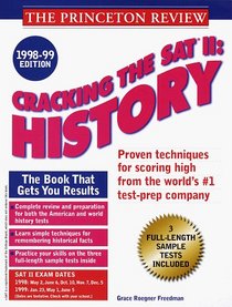Cracking the SAT II History  1998-99 Edition (Annual)