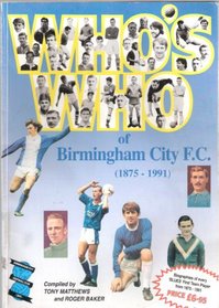 Who's Who of Birmingham City F.C., 1875-1991