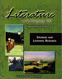 Speaking & Listening Resource (Literature & The Language Arts - Experiencing Literature)