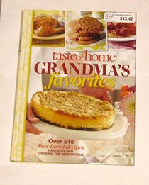 Taste of Home Grandma's Favorites 2012