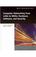 Computer Networking for LANs to WANs: Hardware, Software and Security (Book Only)