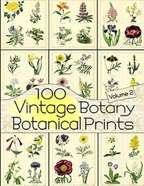 100 Vintage Botany Botanical Prints Volume 2 (Floral Ephemera Series)