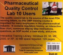 Pharmaceutical Quality Control Lab, 10 Users