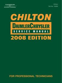 Chilton Chrysler Service Manual, 2008 Edition Volume 1 & 2 (Chilton's Daimler Chrysler Service Manual)