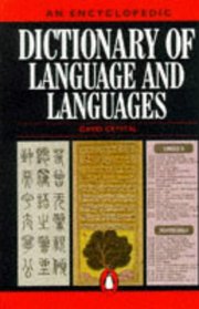 Dictionary of Language and Languages, An Encyclopedic (Penguin Reference Books.)