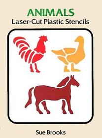 Animals Laser-Cut Plastic Stencils (Laser-Cut Stencils)