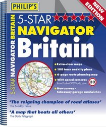 Philip's 5-Star Navigator Britain (Philips Atlas)