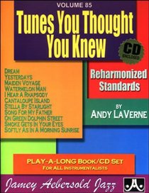 Vol. 85, Tunes You Thought You Knew - Reharmonized Standards (Book & CD Set) (Play-a-Long)