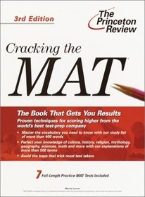 Cracking the MAT, 3rd Edition (Cracking the Mat)