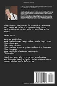 SLEEP: Everyone needs it and so do you