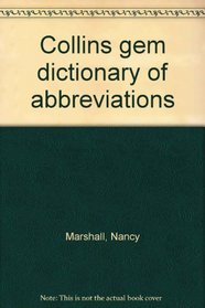 Collins gem dictionary of abbreviations