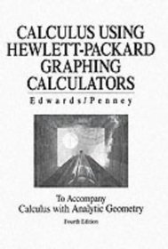 Using Hewlett-Packard Graphing Calculators Manual for Calculus