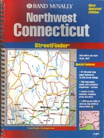 Rand McNally Northwest Connecticut Streetfinder (Rand Mcnally Streetfinders)