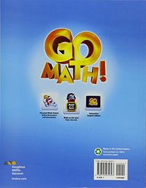 GO Math!: Student Edition Set Grade K 2015