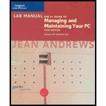 Lab Manual for A+ Guide to Managing and Maintaining Your PC